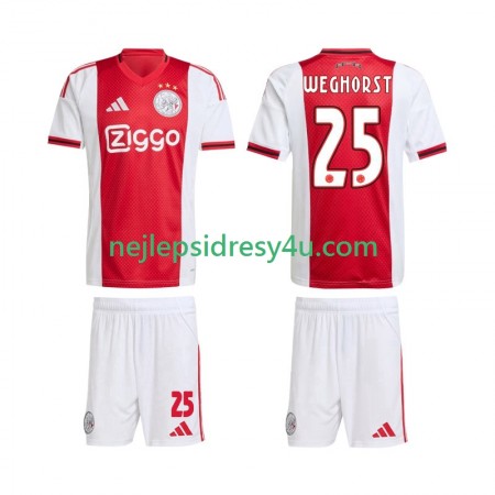 Fotbalový Dres AFC Ajax Wout Weghorst 25 Dětské Domácí 2025/26